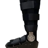 Brace de tobillo largo tipo walker articulado