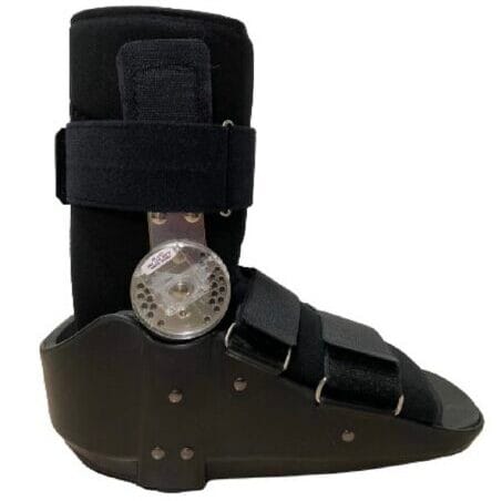 Brace de tobillo corto tipo walker articulado