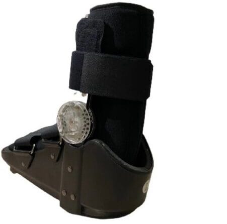 Brace de tobillo corto tipo walker articulado