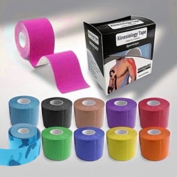 Cinta kinesiológica rollo 5cm x 5m