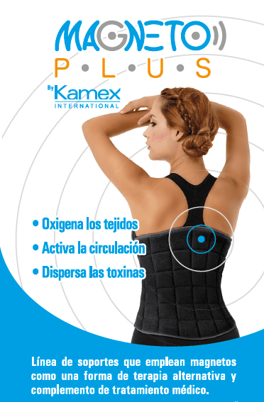 Faja lumbar magnética