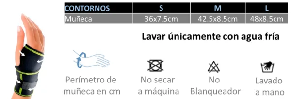 Muñequera deportiva