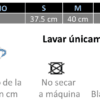 Tablademedidasrodillera.png Rodillera deportiva